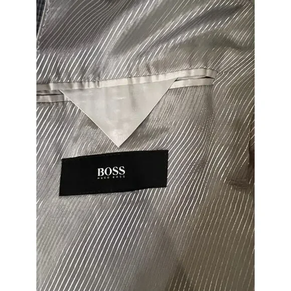 Hugo Boss Blazer Sport Coat Jacket Size 46 R